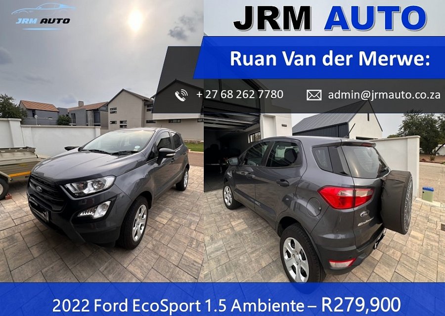 2022 Ford EcoSport 1.5 Ambiente Grey