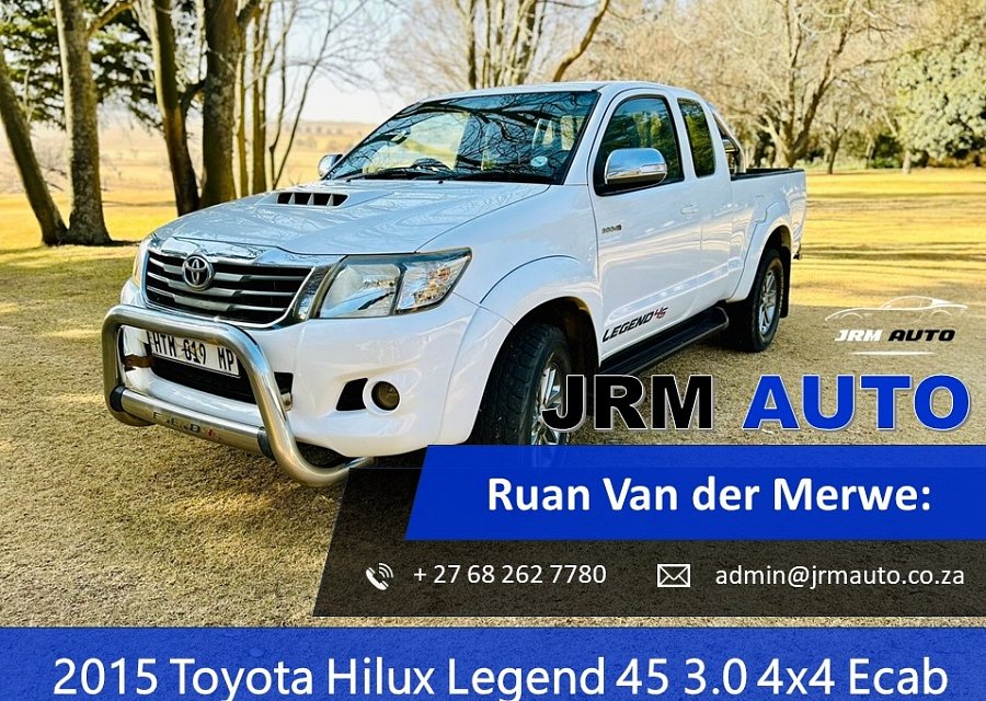 2015 Toyota Hilux Legend 45 3.0 D4D 4X4 E-cab